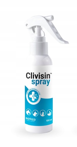 Biovico Clivisin spray 100 ml dla psa kota gojenie ran