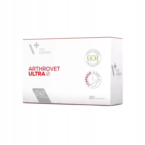Vet Expert Vetexpert Arthrovet Ultra na stawy dla psa kota 30 kaps