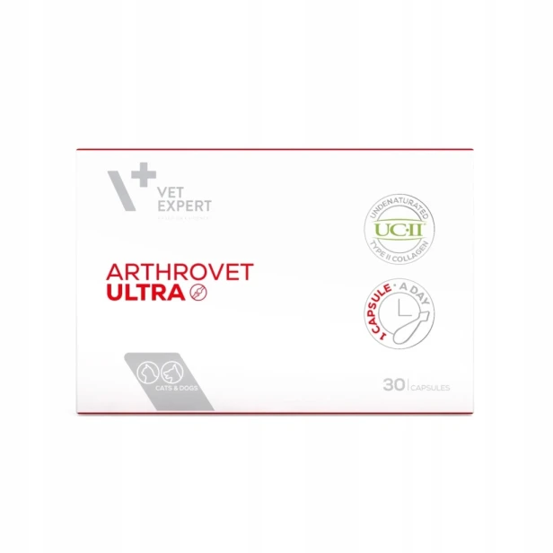 Vet Expert Vetexpert Arthrovet Ultra na stawy dla psa kota 30 kaps