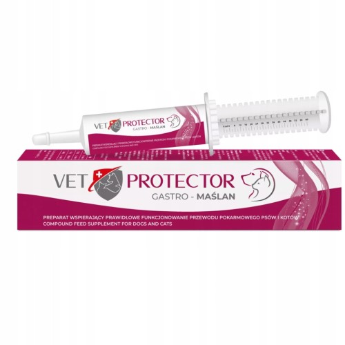Vet Protector Gastro Maślan 60ml trwaienie biegunki gastromaślan osłona