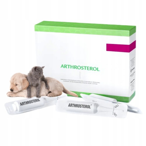 Arthrosterol Witaminy Na Zdrowe Stawy Dla Psa I Kota Fiolki 14x5ml Geulincx