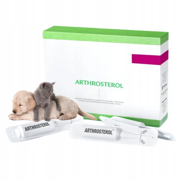 Arthrosterol Witaminy Na Zdrowe Stawy Dla Psa I Kota Fiolki 14x5ml Geulincx